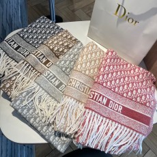 디올 오블리크 캐시미어 머플러 블루마린 01CDO309I093 C540 FB0990