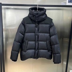 버버리 디태처블 슬리브 후드 퍼퍼 재킷 80591391