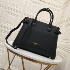 버버리 뉴 하우스체크 미듐 배너백 카멜 3칼라 40236931