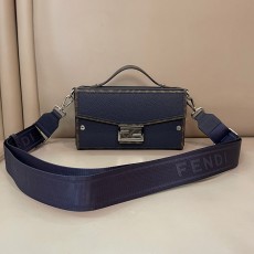 24SS 펜디 소프트 트렁크 바게트 레더 백 가방 2칼라 7VA565 AQWH