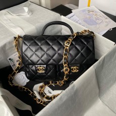 샤넬 24SS 공방컬렉션 플랩 CC 탑 핸들 핸드백 3컬러 AS4993