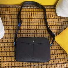 몽블랑 남성 메신저 백 사토리얼 지퍼 탑 128564