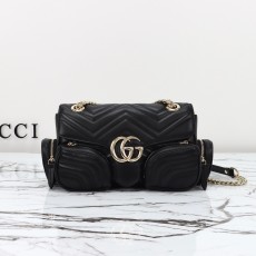 구찌 24FW 여성 GG 마몬트 멀티포켓 스몰 숄더백 3컬러 795228