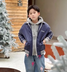셀린느 로고 남성 블루종 2W973661V 07MR