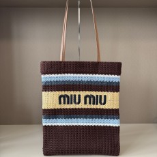미우미우 크로셰 토트백 5BG248