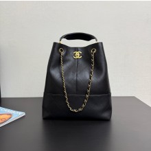샤넬 쇼핑백 스웨이드 카프스킨, 유광 램스킨, 골드 메탈 2컬러 AS5635