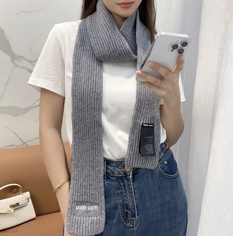 미우미우 고품질 머플러 2칼라 01