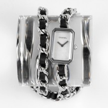 샤넬 프리미어 한정판 미러 다이얼 스틸 브레이슬릿 여성용 시계 6.2mm 4컬러 H5583