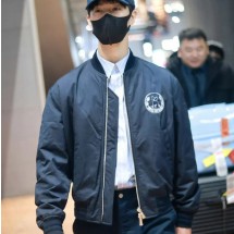 디올옴므  코튼 블렌드 봄버 재킷 143C432I3004 F