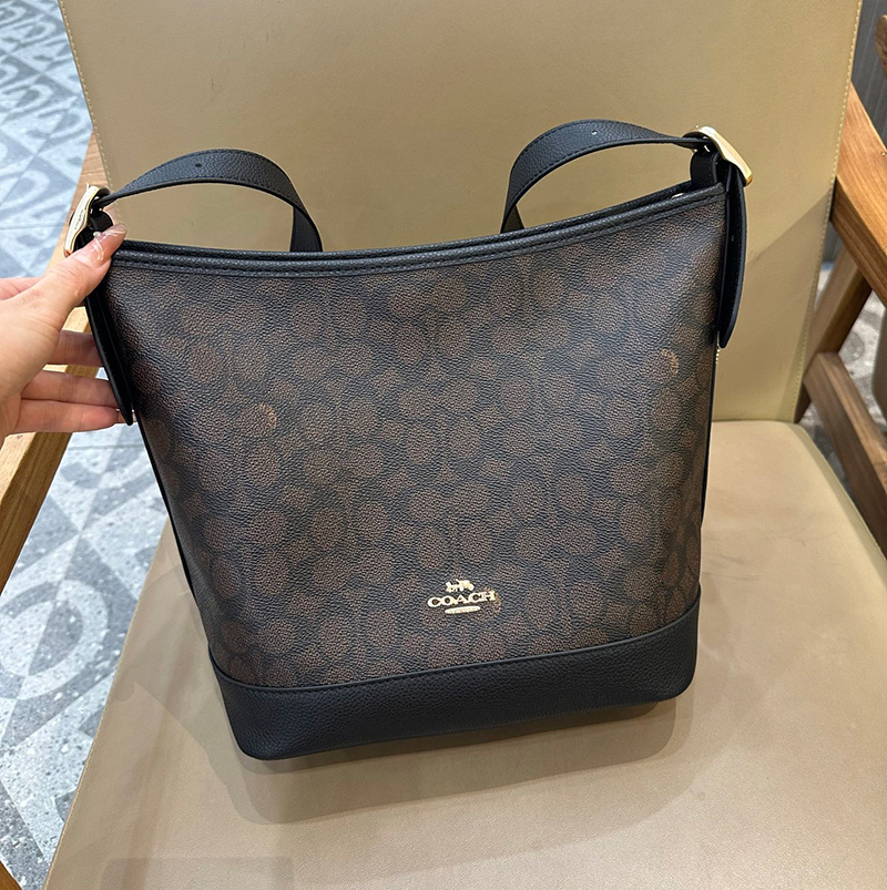 코치 시그니처 캔버스 주드 백 브라운 CBH20 IMXAQ