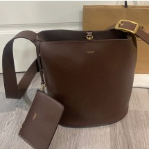 코치 숄더 가방 가죽 와인 CCC23