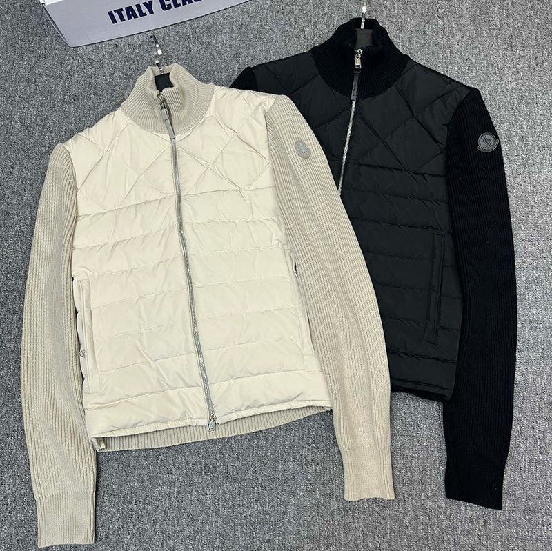 몽클레르 솔리드 집업 경량 다운점퍼 2컬러 H10919B00013M139320E