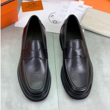 에르메스 송아지 가죽 발토시 로퍼 구두 H241997Z