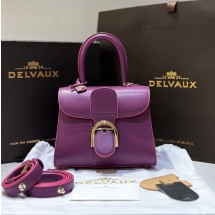 델보 브리앙 미니 복스 보라금장  AA0406