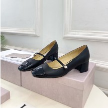 지미추 여성 엘리사 45 페이턴트 메시 펌프 4.5CM 블랙 ELISA45PTZ