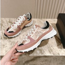 샤넬 25FW CC로고 라미네이티드 벨벳 스니커즈 레드 G46609