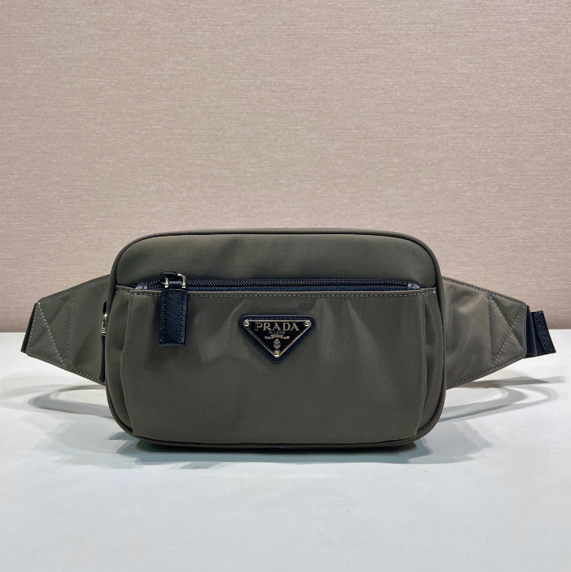프라다 사피아노 리나일론 레더 벨트백 2VL977