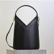 생로랑 가죽 소재 Y 탑 핸들 버킷 백 840891
