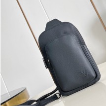 루이비통 남자 에비뉴 PM 슬링백 LV 에어로그램 블랙 M15255