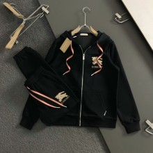 버버리 고품질 후드티 상/하 세트 03 F