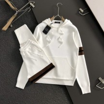 제냐 고품질 남성 후드티 상/하 세트 2컬러 01 F