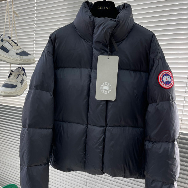 캐나다구스 사이프레스 크롭 패딩 재킷 블랙 2256W   C