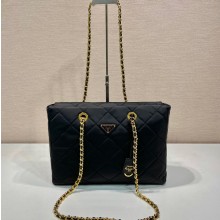 프라다 숄더백 리에디션 1995 리나일론 미디엄 블랙 1BG467