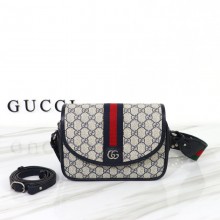 구찌 오피디아 스몰 숄더 백팩 네이비 722117