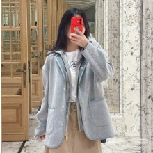 몽클레어 울 캐시미어 Reposse 3-in-1 다운 숏패딩 그레이 K20931A000525980N999  C