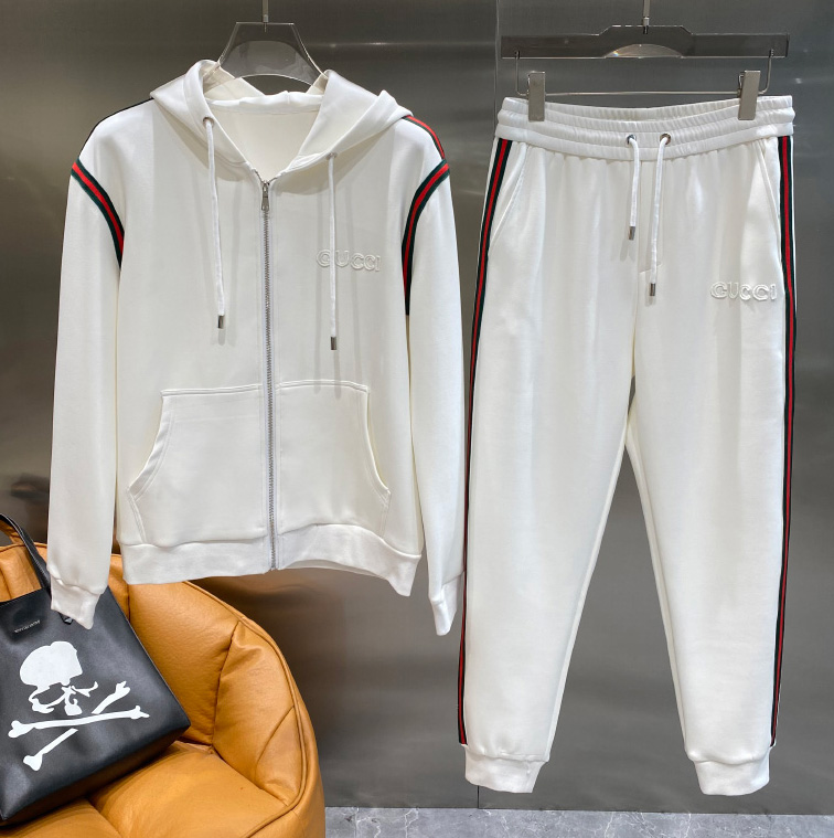 구찌 고품질 남성 후드 상하 세트 13 C