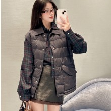 미우미우 기술성 다운 조끼 ML1407  Y