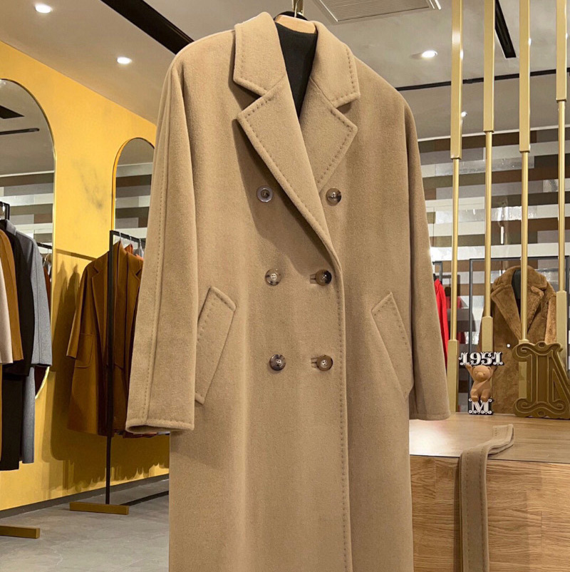 막스마라 25FW 여성 마담 101801 아이콘 울 캐시미어 코트 카멜 MADAME