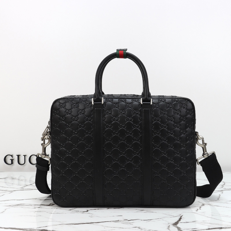 구찌 SS26 남성 구찌 블랙 브리프케이스 850222