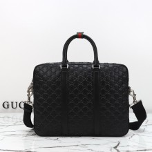 구찌 SS26 남성 구찌 블랙 브리프케이스 850222