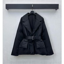 프라다 리사이클 나일론 다운 29D862