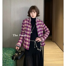 샤넬 25FW CC 로고 트위드 자켓 3컬러  P79640  Y