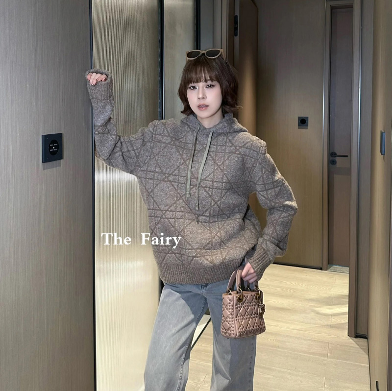 디올 까나쥬 후드 스웨트 셔츠 남여공용 2컬러 613M612A3017  Y