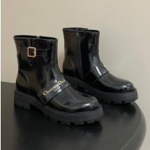 디올 여자 디 퀘스트 D-Quest 앵클 4.5CM 유광 부츠 KDT070VEA S900