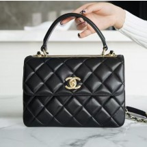 샤넬 25SS 탑 핸들 플랩 백 A92236 B16717