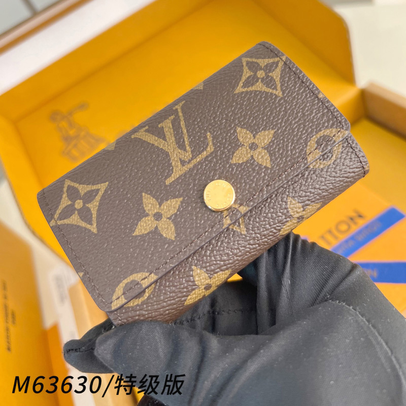 루이비통 모노그램 캔버스 6 키 홀더 케이스 키지갑 M62630