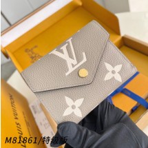 루이비통 빅토린 월릿 모노그램 앙프렝뜨 투르트렐  M81861