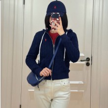 폴로 랄프로렌 여성 케이블 니트 코튼 풀 지퍼 후디 3컬러 WMPOKNINA92  H