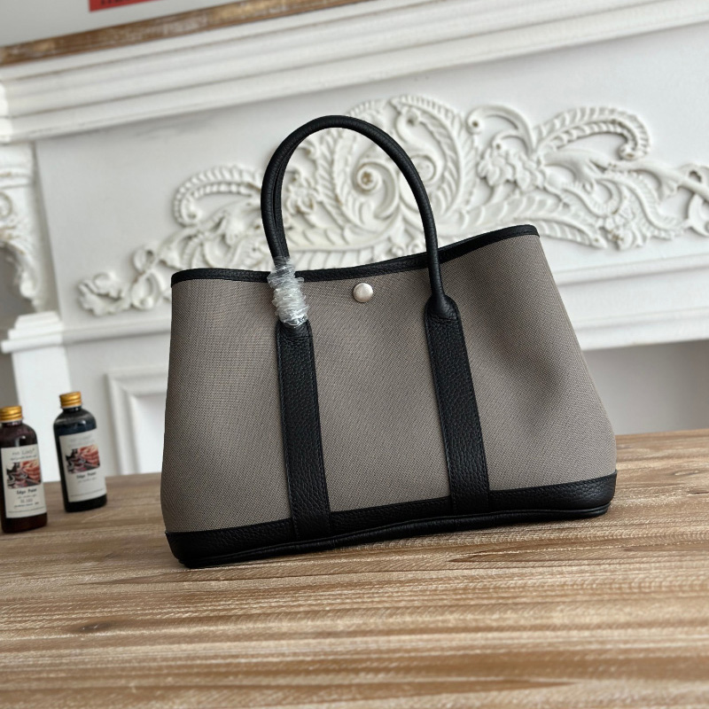 에르메스 가든 파티 30 백 네곤다 팔라듐 하드웨어 에뚜쁘 그레이 H051568CK18