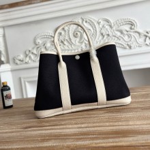 에르메스 가든 파티 30 백 네곤다 팔라듐 하드웨어 에뚜쁘 블랙 H051568CK18