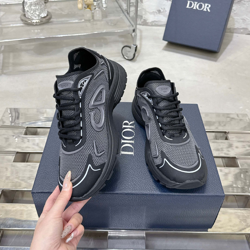 디올 26SS 남성 B30 카운트다운 테크 스니커즈 운동화 블랙 그레이 3SN342ABF014