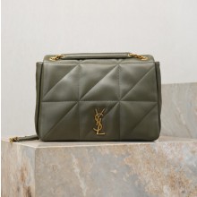 생로랑 미디엄 제이미 숄더 백 카키 809696