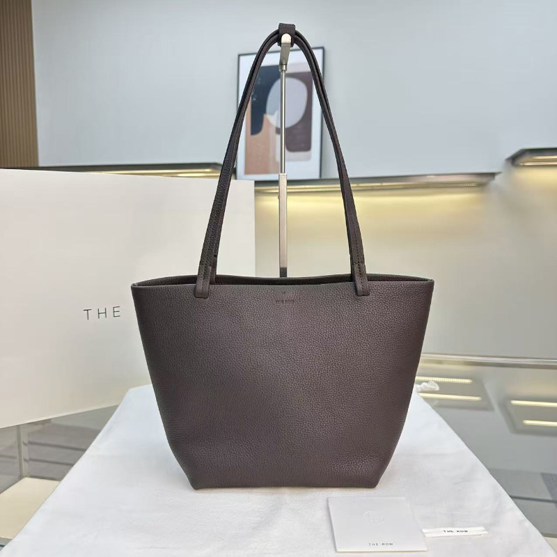 더로우 미디움 파크 토트백 레더 딥 브라운 W1894L129DEOS