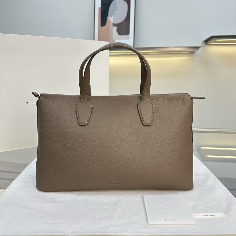 더 로우 26SS Marcel 가죽 백 딥 브라운 W1909L129DEOS