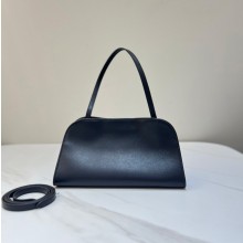 더로우 페기 클러치 가죽 버건디 블랙  W1774L72MUAS