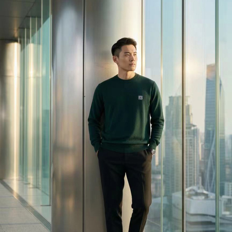 로에베 울 애너그램 니트 맨투맨 남성  H526Y14KH1  H